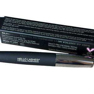 NEW it Cosmetics Hello Lashes 5 in 1 Volumizing Mascara Black Full Size Boxed